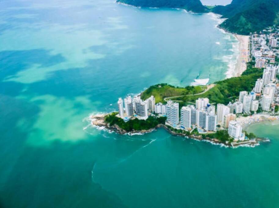 Comfort Guaruja Enseada Apartment 26 Wifi, Garagem E Ar Condicionado Екстер'єр фото