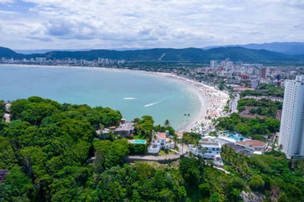 Comfort Guaruja Enseada Apartment 26 Wifi, Garagem E Ar Condicionado Екстер'єр фото