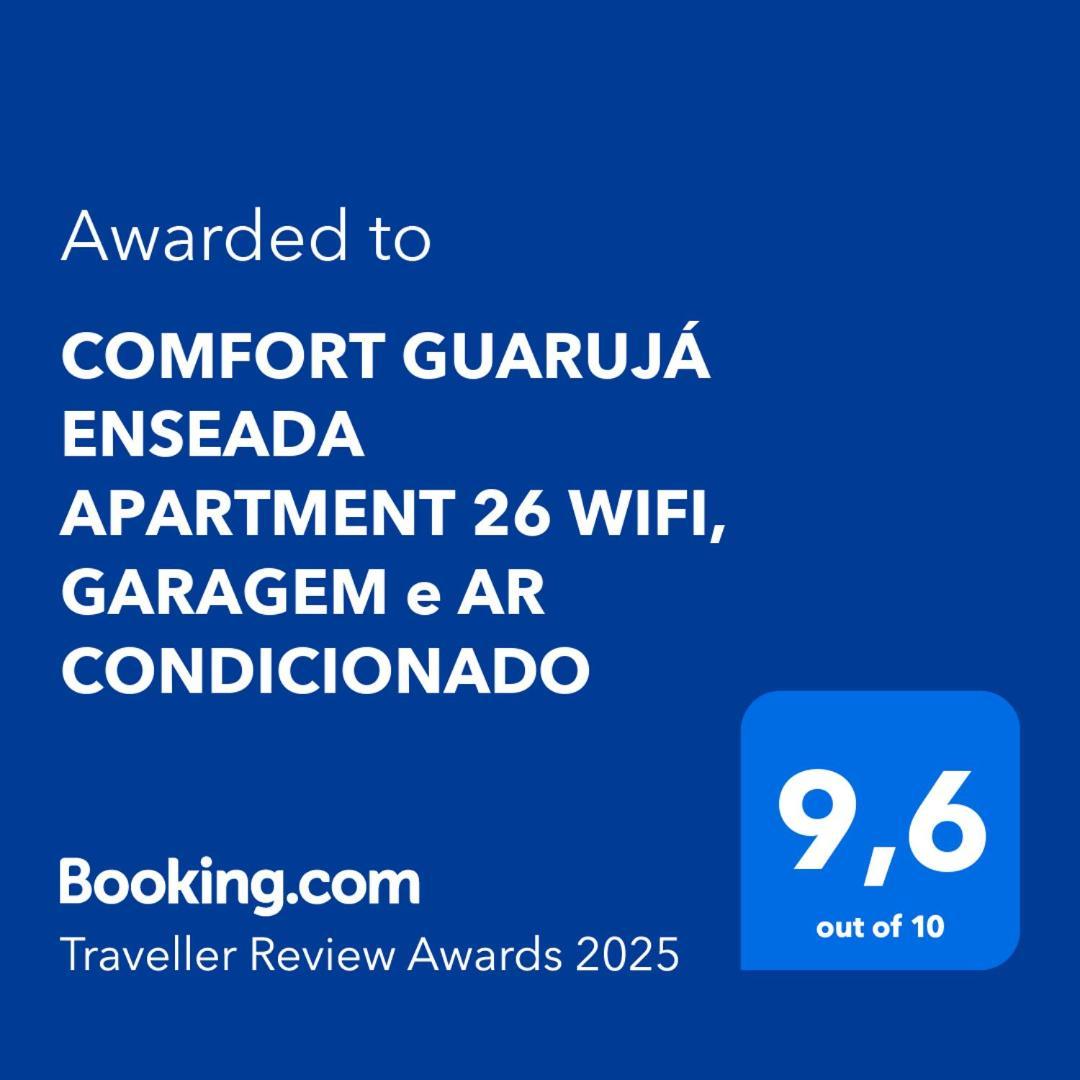 Comfort Guaruja Enseada Apartment 26 Wifi, Garagem E Ar Condicionado Екстер'єр фото